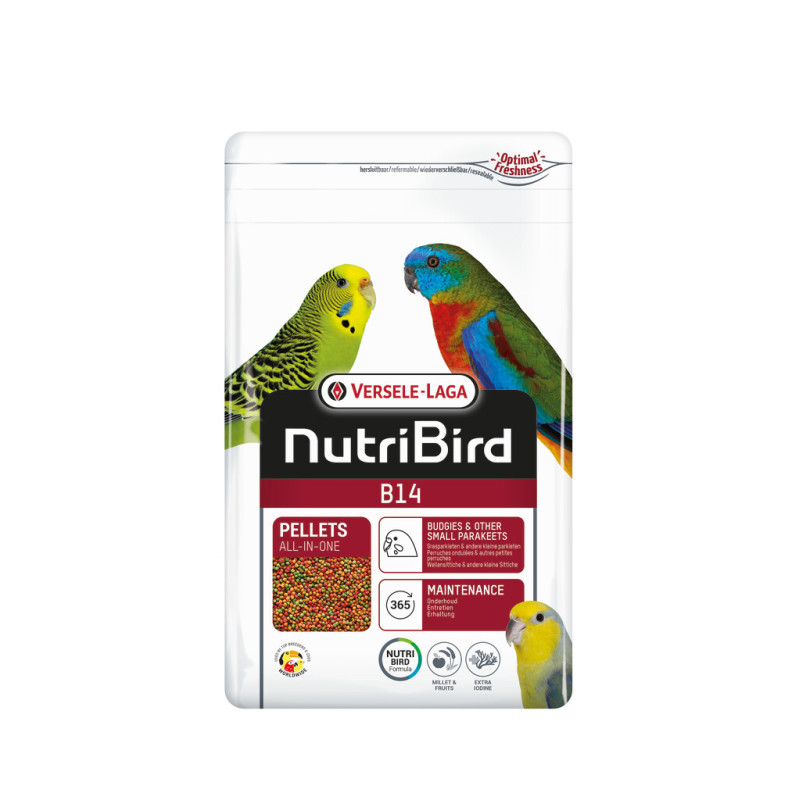 VERSELE-LAGA NutriBird - Granulés extrudés - Aliment d'entretien - B14 Faunelia