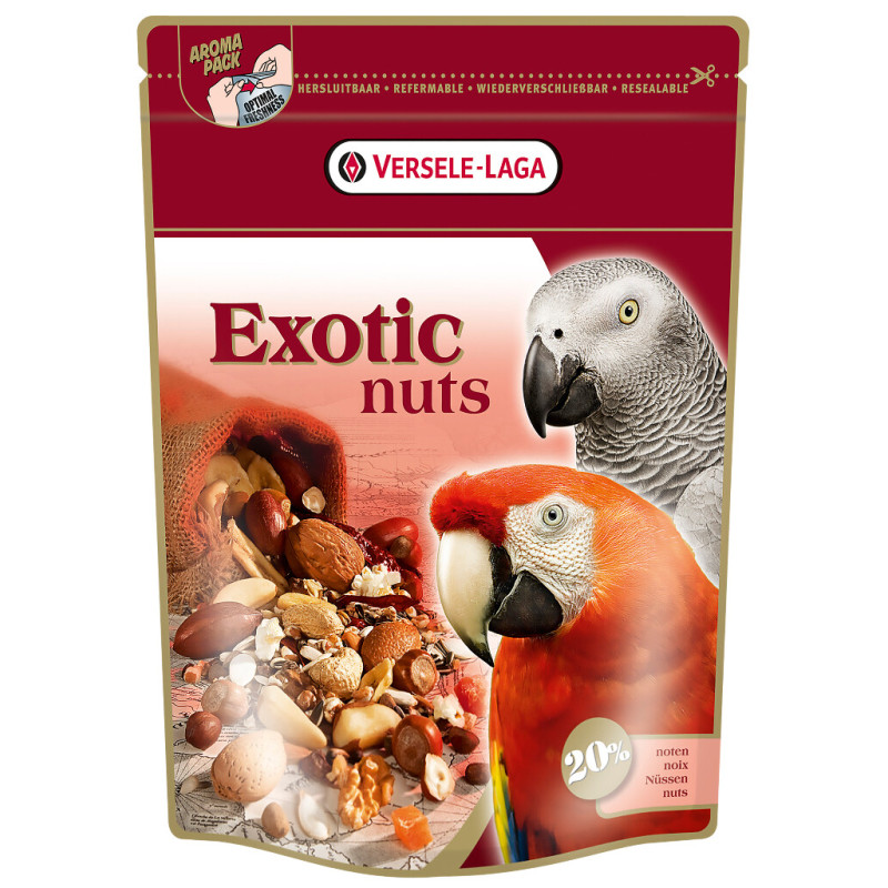 VERSELE-LAGA Exotic nuts - Graines, céréales & noix - Perroquets Faunelia