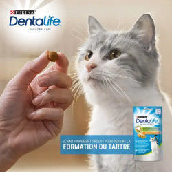 Purina DENTALIFE - Hygiène bucco dentaire - Chat - Poulet Faunelia