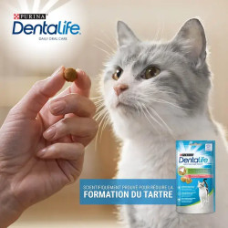 Purina DENTALIFE - Hygiène bucco dentaire - Chat - Saumon Faunelia