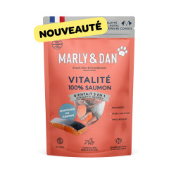 Freeze dried pour chien - Vitalité -  100% Saumon