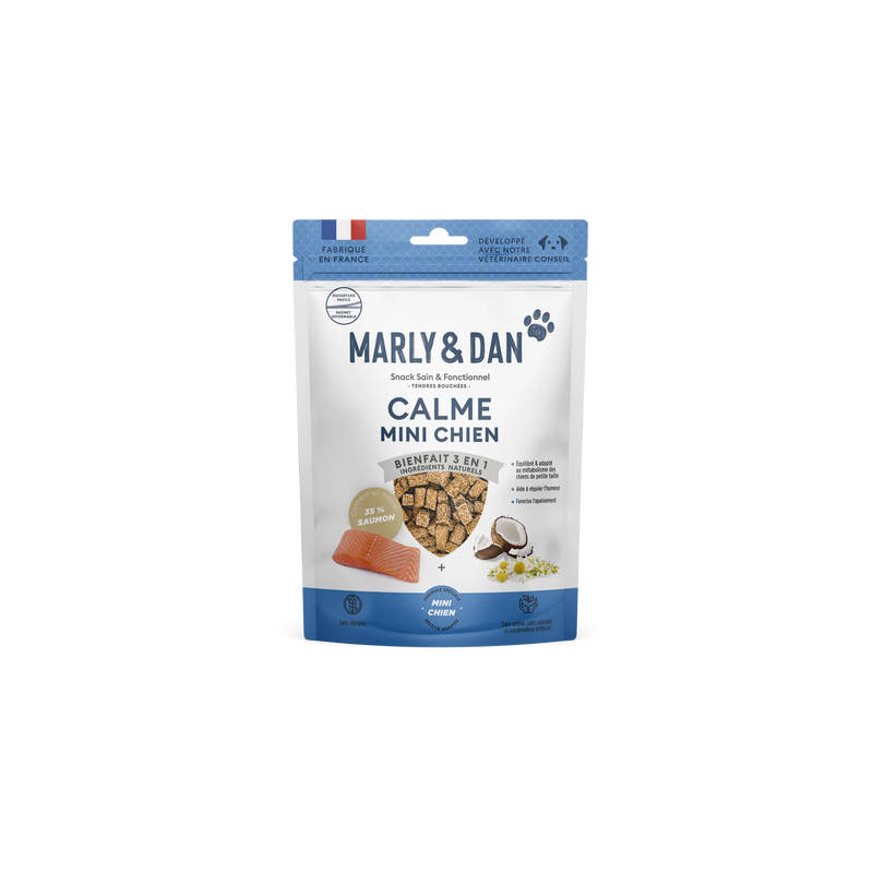 Marly & Dan Tendres bouchées pour mini chien - Calme Faunelia