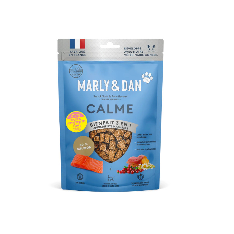 Marly & Dan Tendres bouchées pour chat - Calme Faunelia