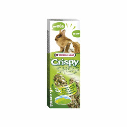 VERSELE-LAGA Crispy XL - Sticks à ronger - Lapins-Cobayes Prairie Verte Faunelia