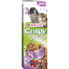 VERSELE-LAGA Crispy - Sticks à ronger - Lapins-Chinchillas Fruits des Bois Faunelia