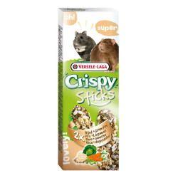 VERSELE-LAGA Crispy - Sticks à ronger - Hamsters-Rats Riz & Légumes Faunelia