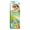 VERSELE-LAGA Crispy - Sticks à ronger - Hamsters-Ecureuils Fruits Exotique 110g Faunelia