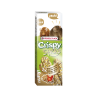 VERSELE-LAGA Crispy - Sticks à ronger - Rats-Souris Popcorn & Noix Faunelia