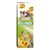 VERSELE-LAGA Crispy - Sticks à ronger - Gerbilles-Souris Tournesol & Miel Faunelia