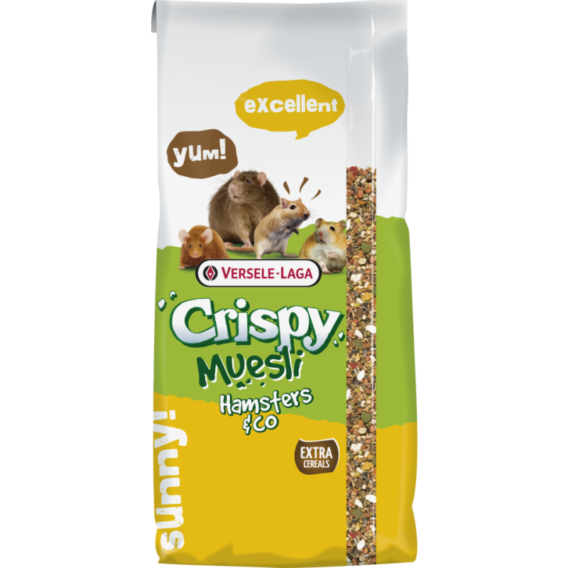 VERSELE-LAGA Crispy - Muesli - Hamsters & Co Faunelia