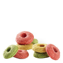 VERSELE-LAGA Crispy - Biscuits légers - Crunchies Fruits - lapins et rongeurs Faunelia