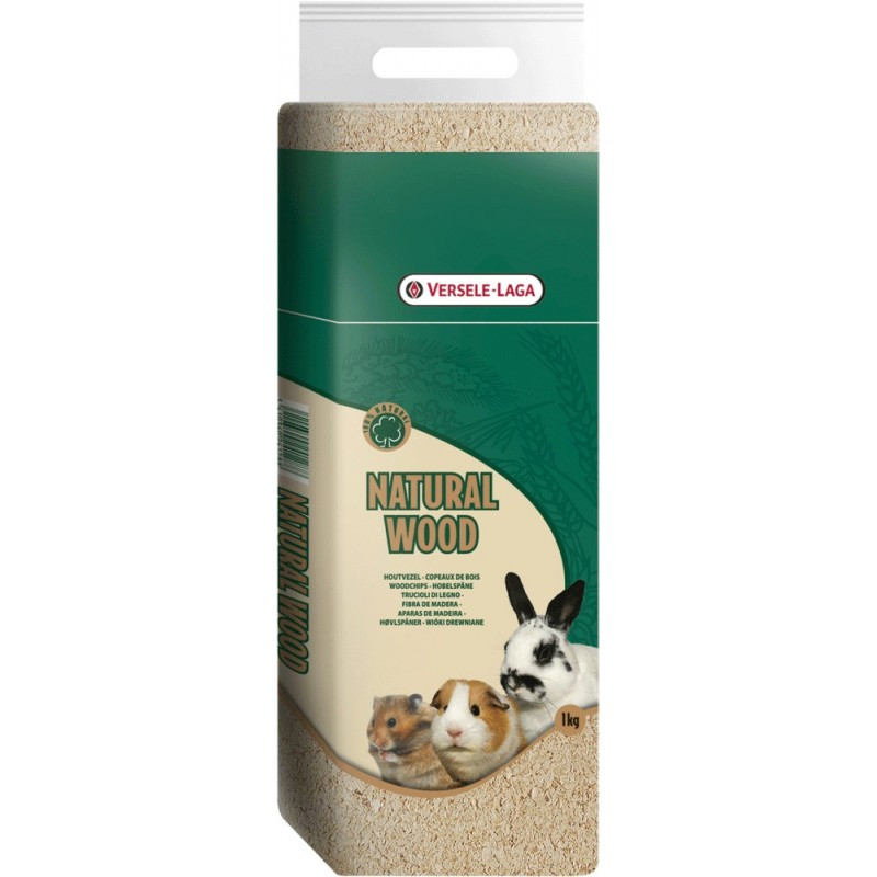 VERSELE-LAGA Natural Wood - Copeaux de Bois Faunelia