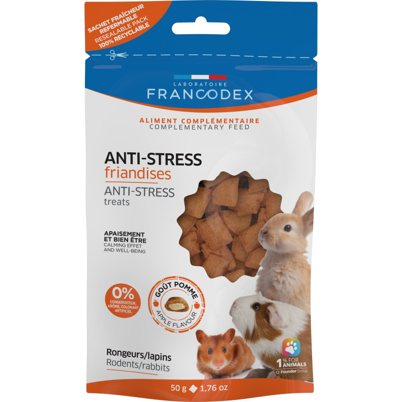 Francodex Friandises Anti-Stress - Rongeur & lapin Faunelia