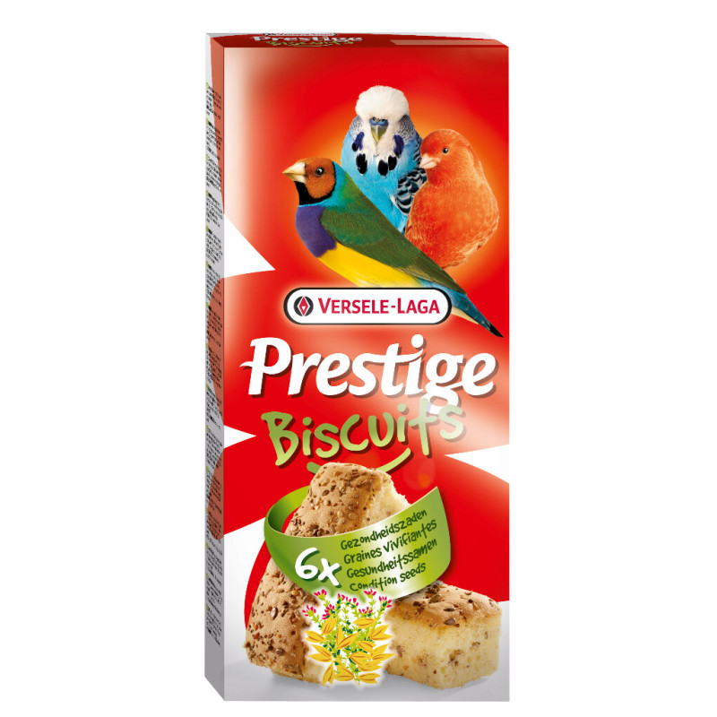 VERSELE-LAGA Prestige - Six biscuits délicieux - Graines vivifiantes Faunelia