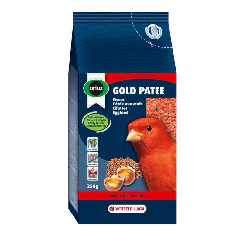 VERSELE-LAGA Orlux - NutriBird - Gold patee - Canaris rouge Faunelia