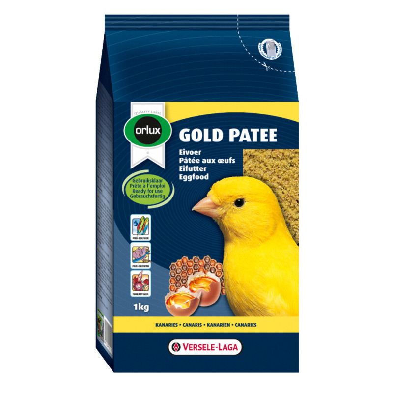 VERSELE-LAGA Orlux - NutriBird - Gold Patee - Canaris & oiseaux exotiques Faunelia