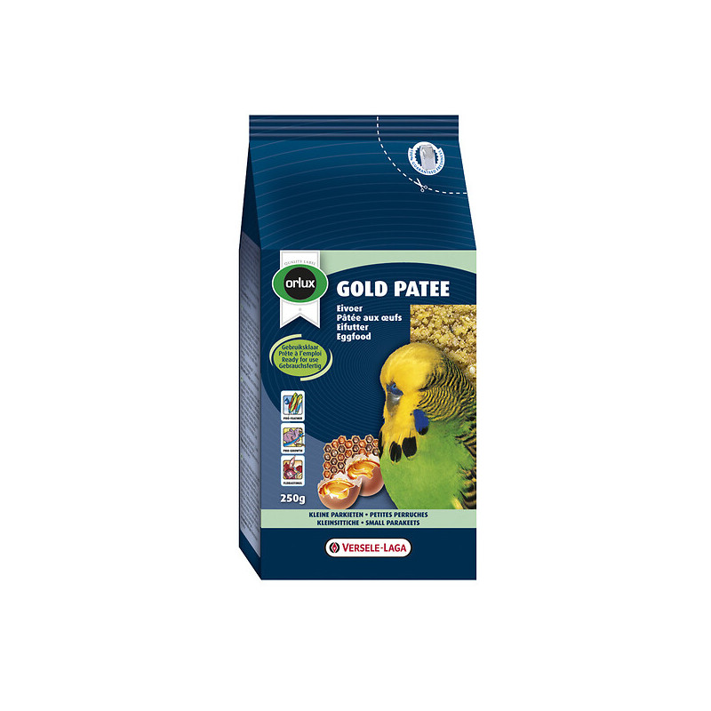 VERSELE-LAGA Orlux - NutriBird - Gold Patee - Pâtée aux oeufs - Petites Perruches Faunelia