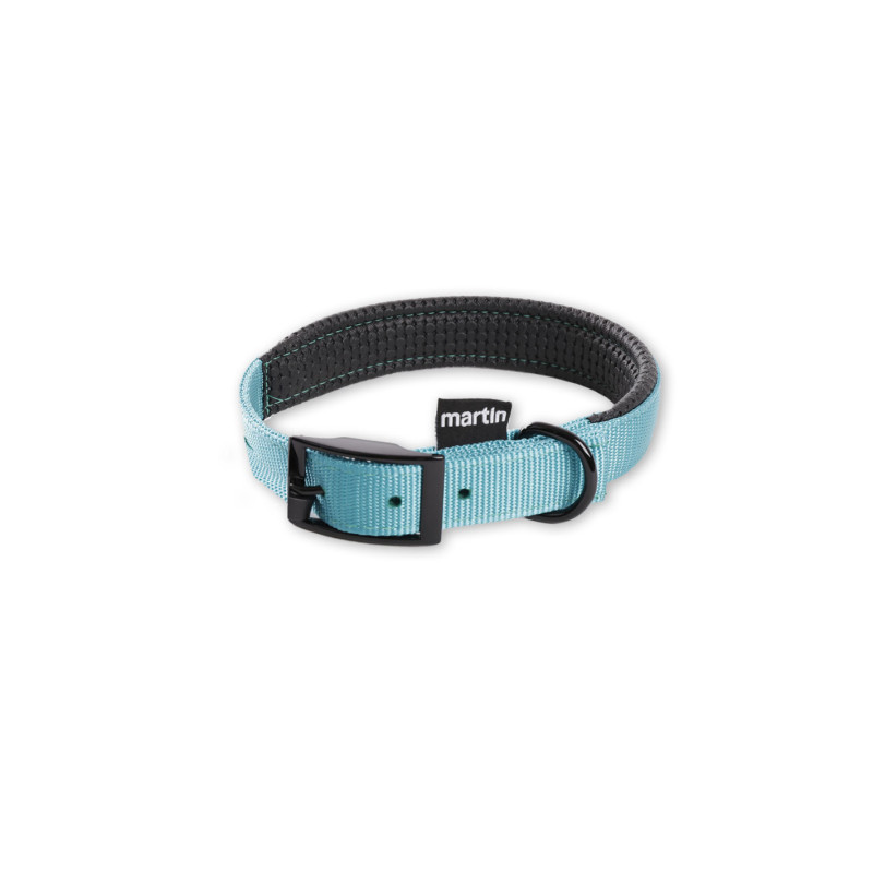 Martin Sellier Collier confort nylon - Bleu Faunelia