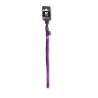 Martin Sellier Collier confort nylon - Violet Faunelia