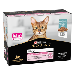 Purina PRO PLAN - Chat, Adult - Délicate Digestion - Poisson de l'océan Faunelia