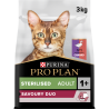 Purina Pro plan - Croquettes - Chat, Adulte, Stérilisé - Savoury Duo - Canard Faunelia