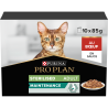 Purina PRO PLAN - Chat, Adulte, Stérilisé - Maintenance - Multi Saveur Faunelia