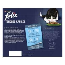 Felix FELIX - Sélection Mixte en glelée - Avec Légumes : Bœuf, poulet, truite et saumon Faunelia