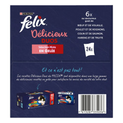 Felix FELIX - Délicieux Duos en gelée - Viandes et poissons Faunelia