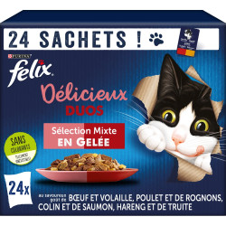 Pâtée, gelée, mousse et soupe pour chat | Faunelia