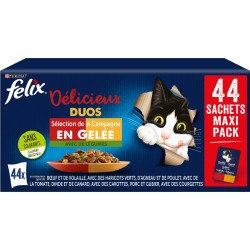 Pâtée, gelée, mousse et soupe pour chat | Faunelia