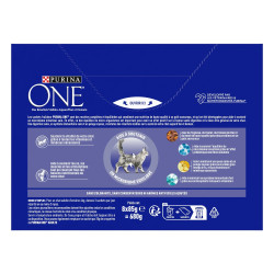 Purina One PURINA ONE - Effilés en Sauce - Adulte - Agneau, Poisson de mer, boeuf et Poulet Faunelia