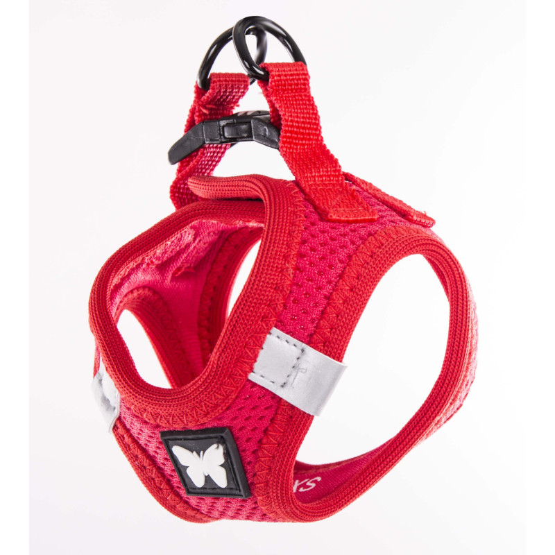 Martin Sellier Harnais MESH - Rouge Faunelia