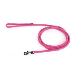 Martin Sellier Laisse nylon - Rond Ø 1,3cm - Rose Faunelia