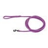 Martin Sellier Laisse nylon - Rond Ø 1,3cm - Violet Faunelia