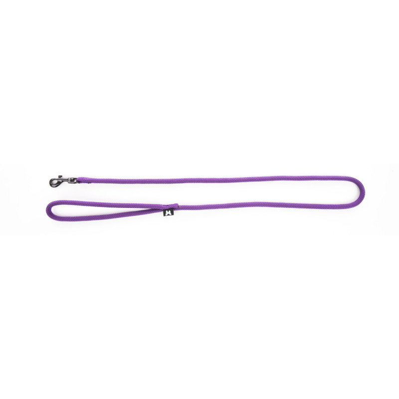 Martin Sellier Laisse nylon - Rond Ø 1,3cm - Violet Faunelia