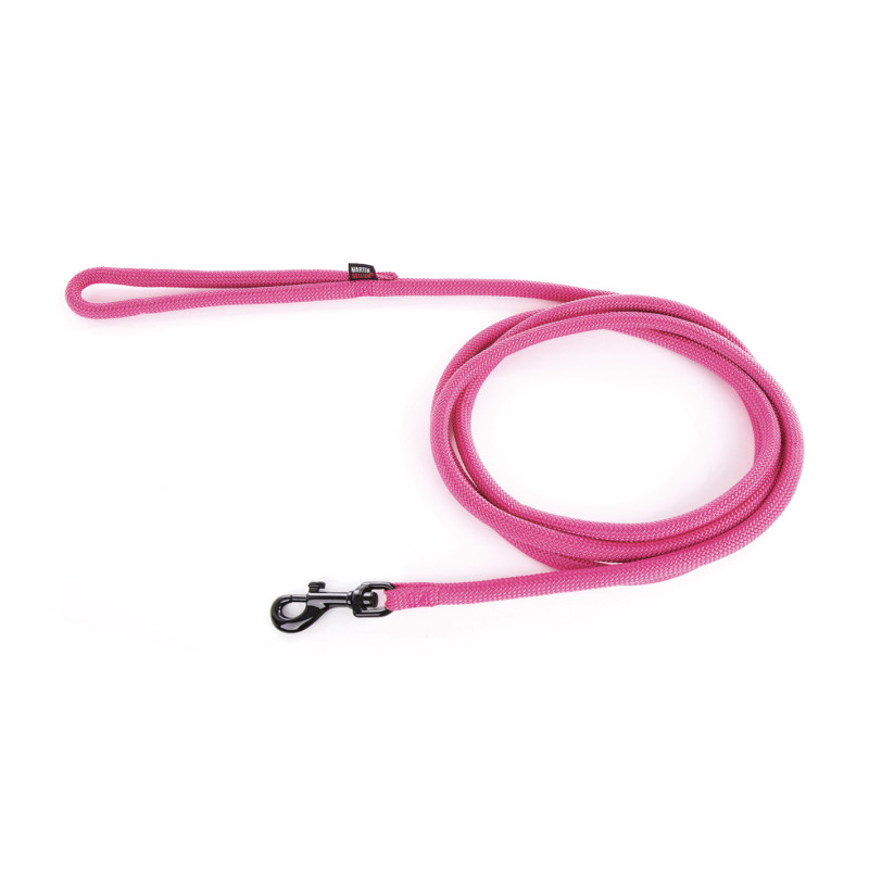 Martin Sellier Longe nylon - Rond Ø 1,3cm - Rose Faunelia