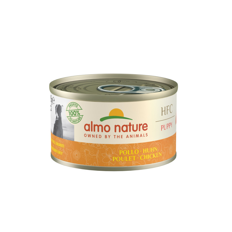 Almo nature HFC natural, patée pour chiot - Poulet, boeuf carottes Faunelia