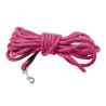 Bobby Longe ronde renforcée pour chien - WALK - Ø 1,2cm - Fuchsia Faunelia