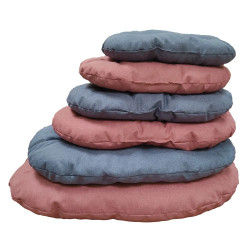 CROCI Coussin pour chien - Hydro Ovale - Gris Faunelia