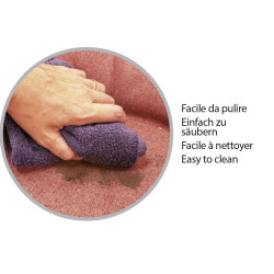 CROCI Coussin pour chien - Hydro Ovale - Gris Faunelia