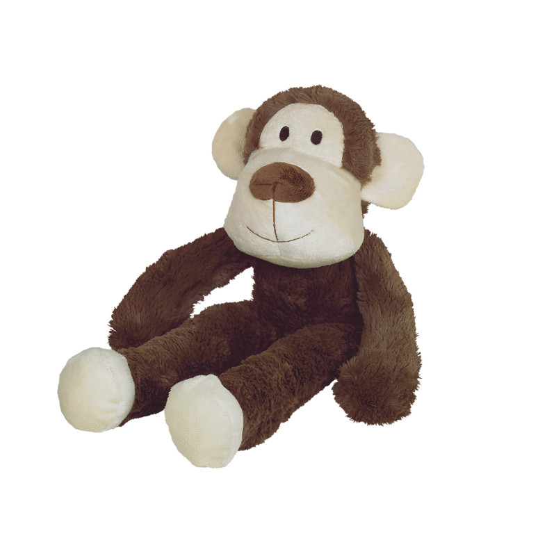 VADIGRAN Peluche "ROPE" pour chien - Abel le singe - 40cm Faunelia