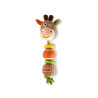 VADIGRAN Peluche pour chien "Gertie la Girafe" - 30cm Faunelia