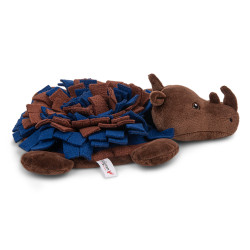 Peluche pour chien Cachette "Rhinocéros" - 27 cm