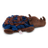 VADIGRAN Peluche pour chien Cachette "Rhinocéros" - 27 cm Faunelia