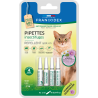 Francodex Pipettes antiparasitaires répulsives - Chat Faunelia