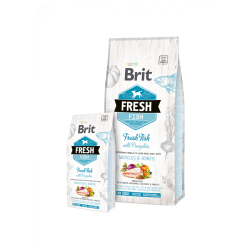 BRIT Brit Fresh - Croquettes - Chien, Adulte, Maxi - Poisson et courge Faunelia