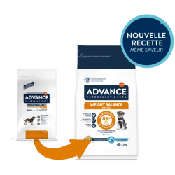 Advance affinity Advance Veterinary Diets - Croquettes - Chien, Adulte - Mini - Weight Balance Faunelia