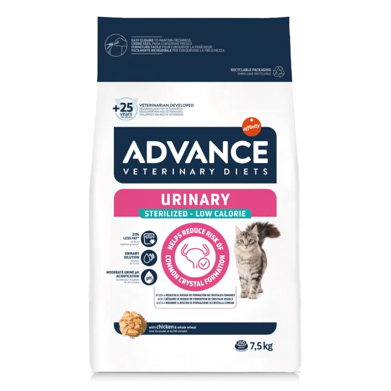 Advance affinity Advance Veterinary Diets - Croquettes - Chat, Urinary - low calorie Faunelia