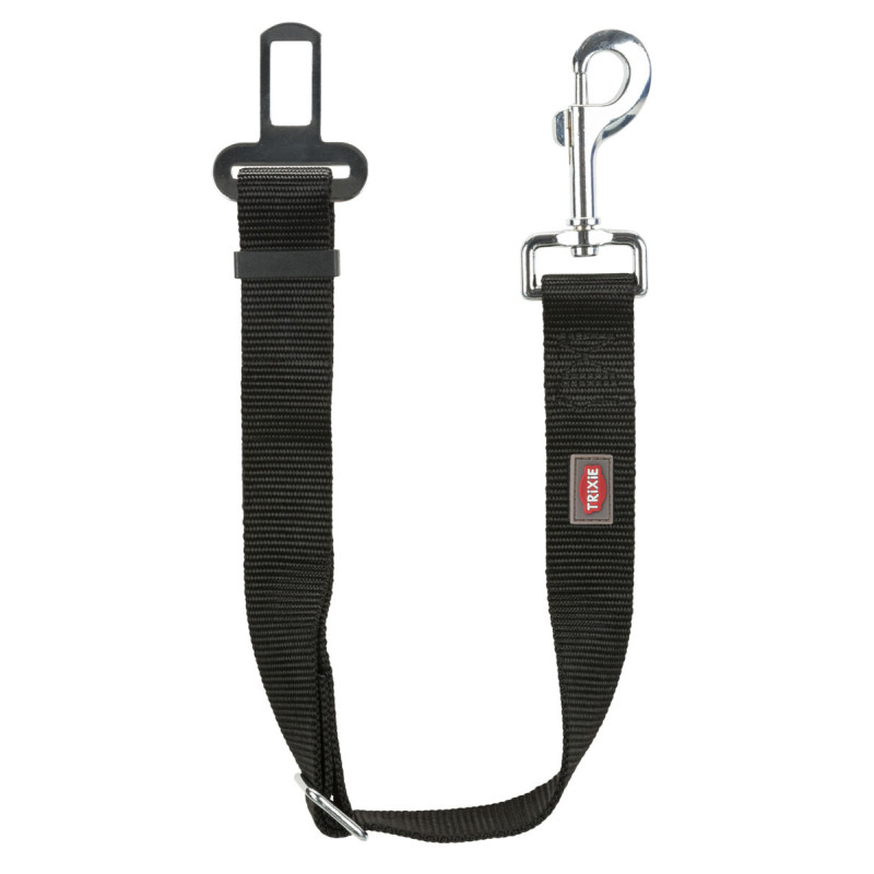 TRIXIE Ceinture de sécurité pour harnais voiture - Noir Faunelia