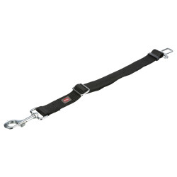 TRIXIE Ceinture de sécurité pour harnais voiture - Noir Faunelia